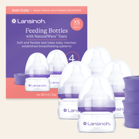 Pack of Feeding Bottles 60ml with NaturalWave® Teat