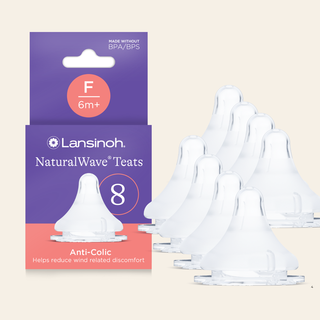 Pack of NaturalWave® Fast Flow Teats