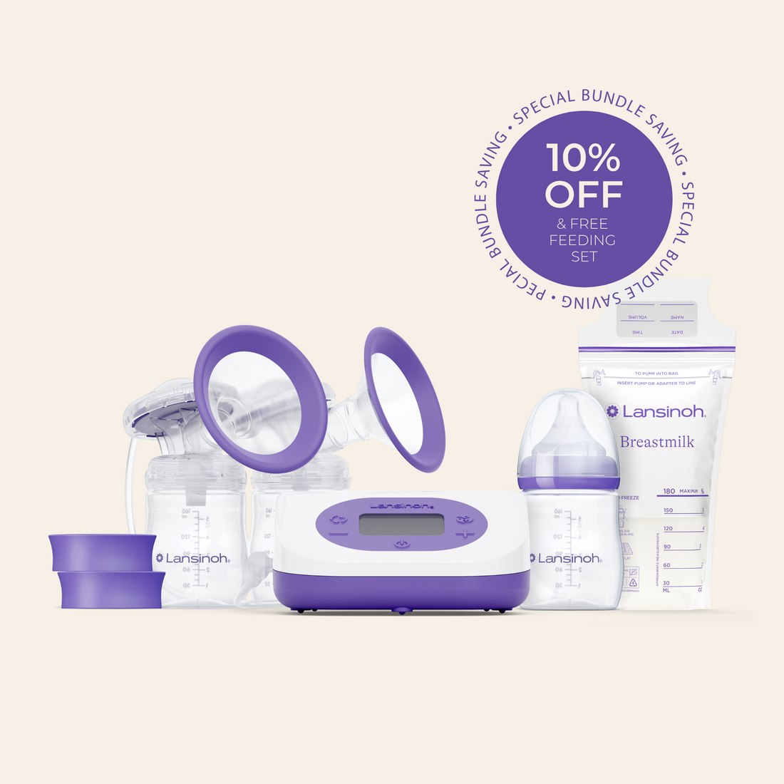 Rechargeable Double Electric Breast Pump Kit