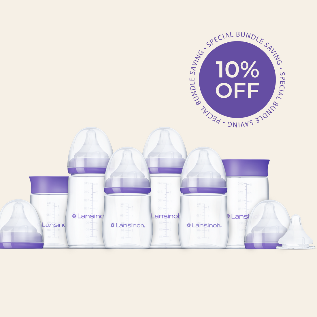 NaturalWave™ Baby Bottle Bundle