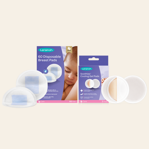 Lansinoh's Soothies Cooling Gel Pads & Disposable Breast Pads
