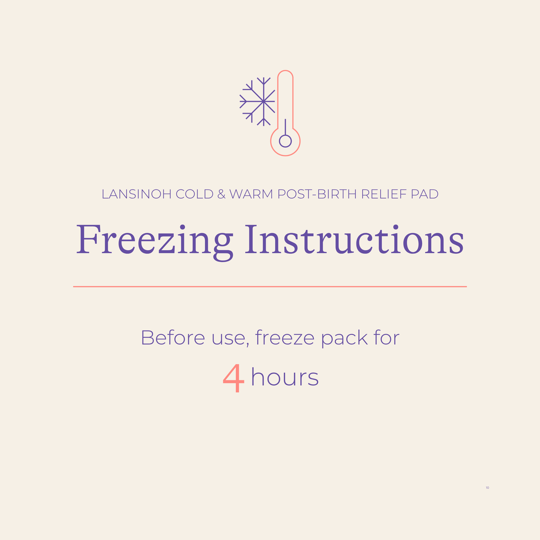 Cold & Warm Post-Birth Relief Pad