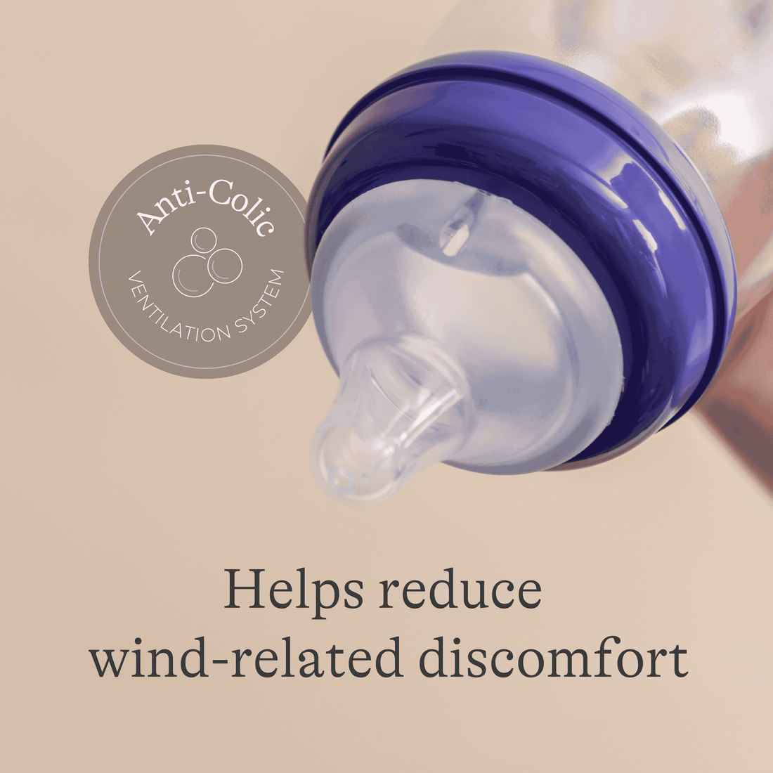 Glass Feeding Bottles 240ml with NaturalWave® Teat