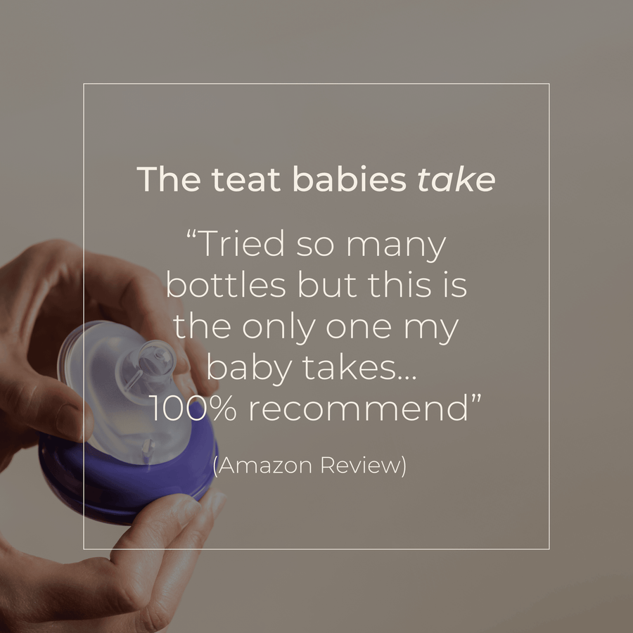 Glass Feeding Bottles 240ml with NaturalWave® Teat