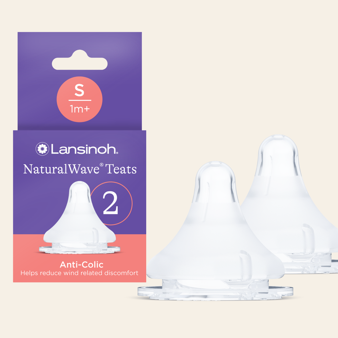 Pack of NaturalWave® Slow Flow Teats