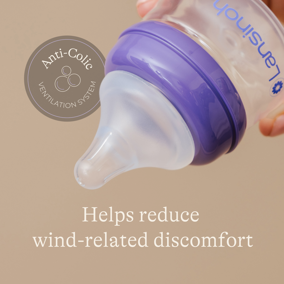 Pack of Feeding Bottles 60ml with NaturalWave® Teat
