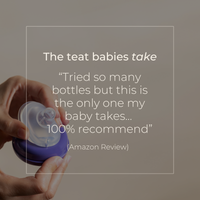 Pack of Feeding Bottles 60ml with NaturalWave® Teat