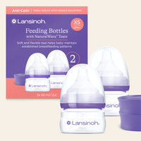 Pack of Feeding Bottles 60ml with NaturalWave® Teat