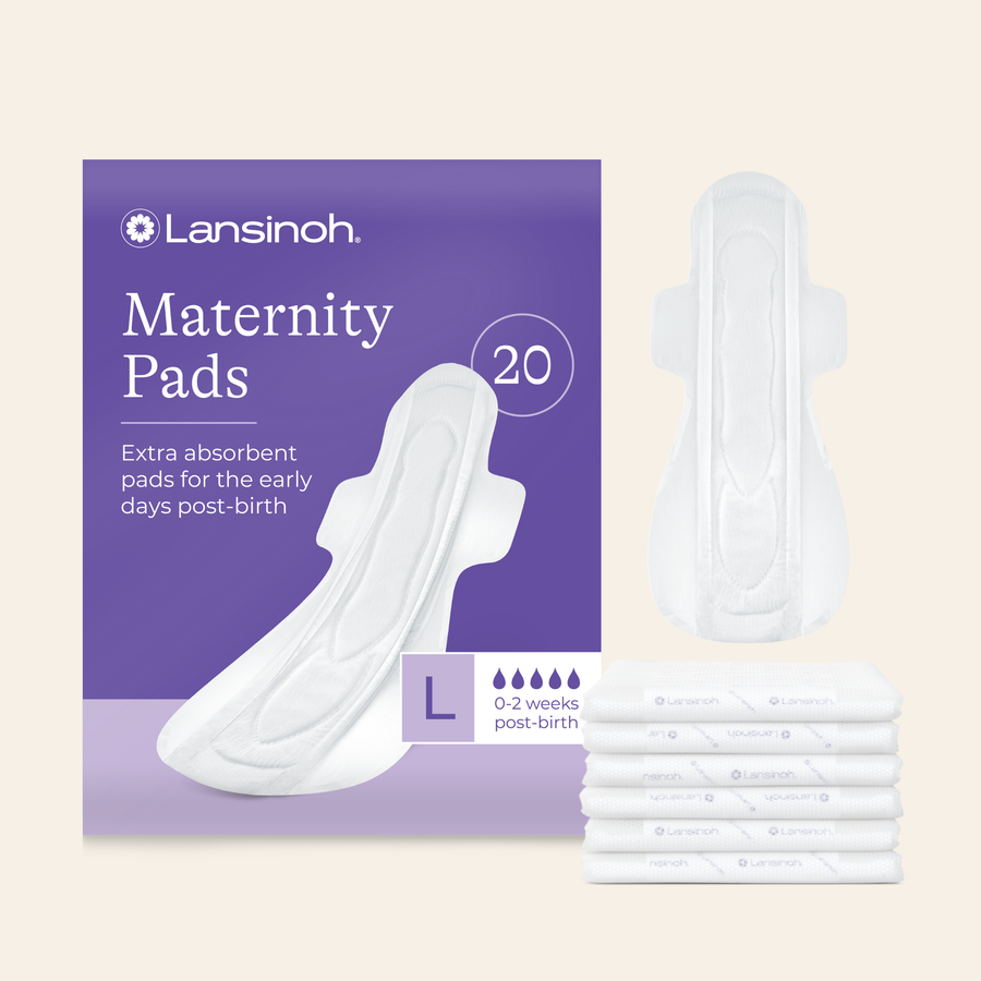 Extra Absorbent Maternity Pads: 0-2 weeks post-birth