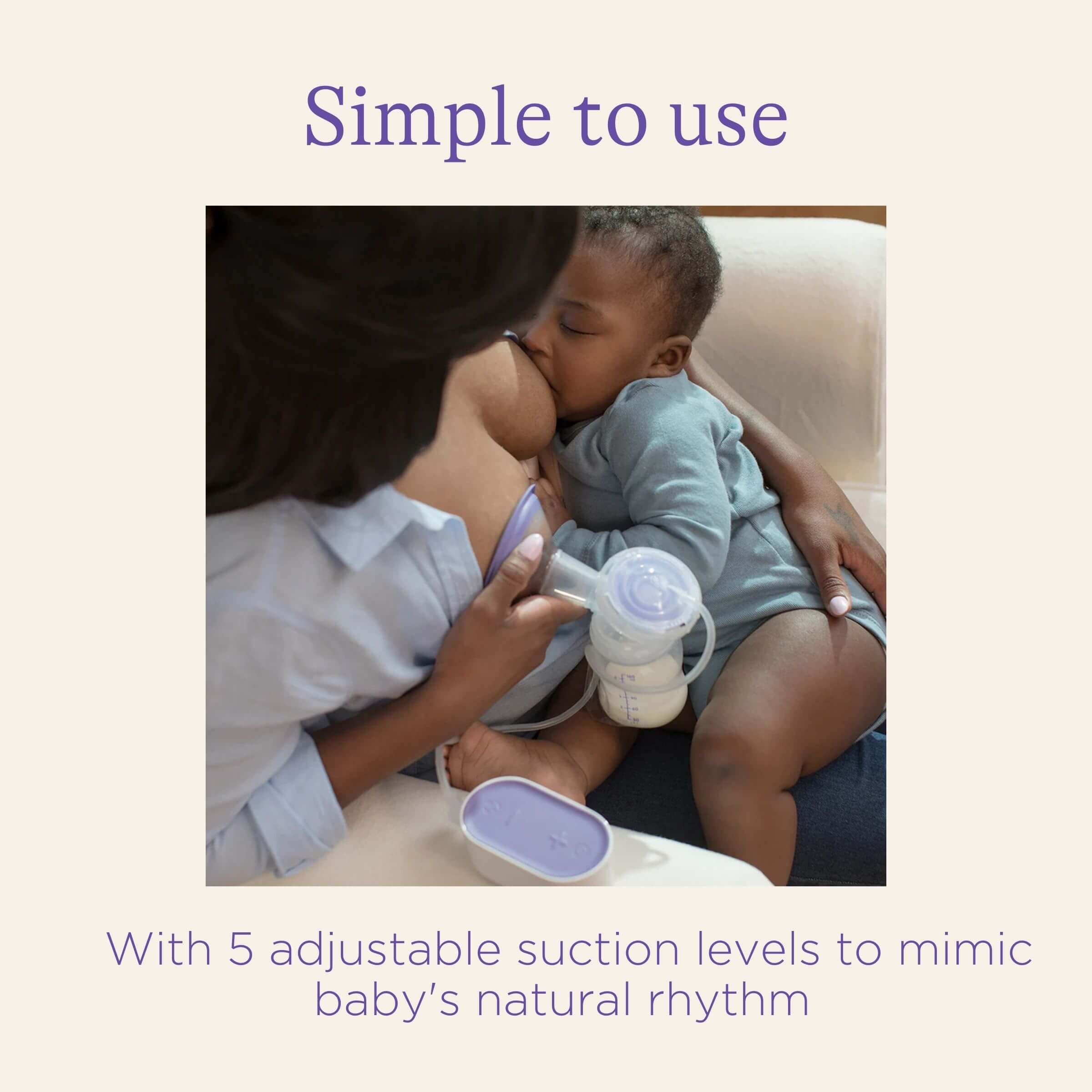 Lansinoh Compact Single Electric Breast Pump thumbnail 2