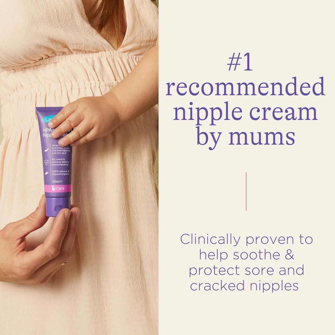  Lansinoh HPA Lanolin Nipple Cream for Sore Nipple & Cracked  Skin, 100% Natural Single Ingredient, Breastfeeding Essential, Tasteless,  odourless, Hospital Bag, moisturising, 10ml : Baby