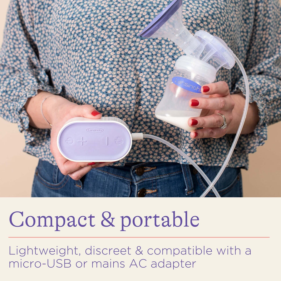 Compact Single Electric Breast Pump & Collector set
