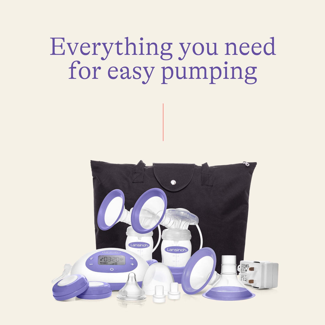 2-in-1 Double Electric Breast Pump