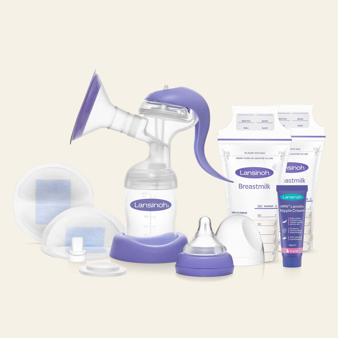 Manual Breast Pump Set